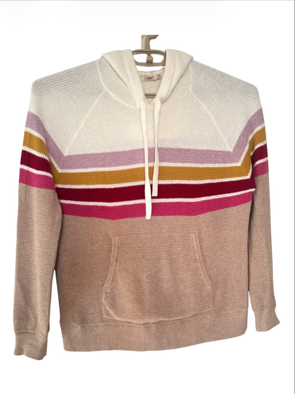 Faherty Throwback Organic Cotton/Cashmere Hoodie Size S